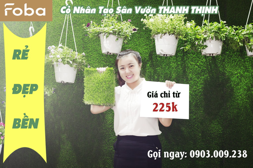 Cỏ Nhân Tạo Sân Vườn